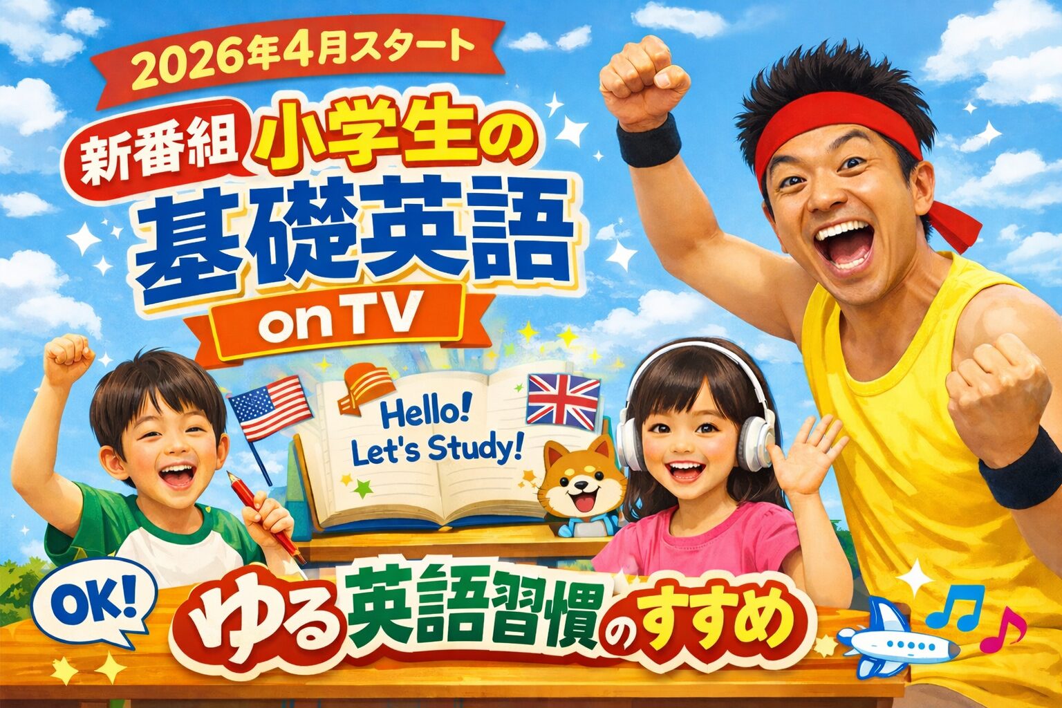 新番組　 小学生の基礎英語