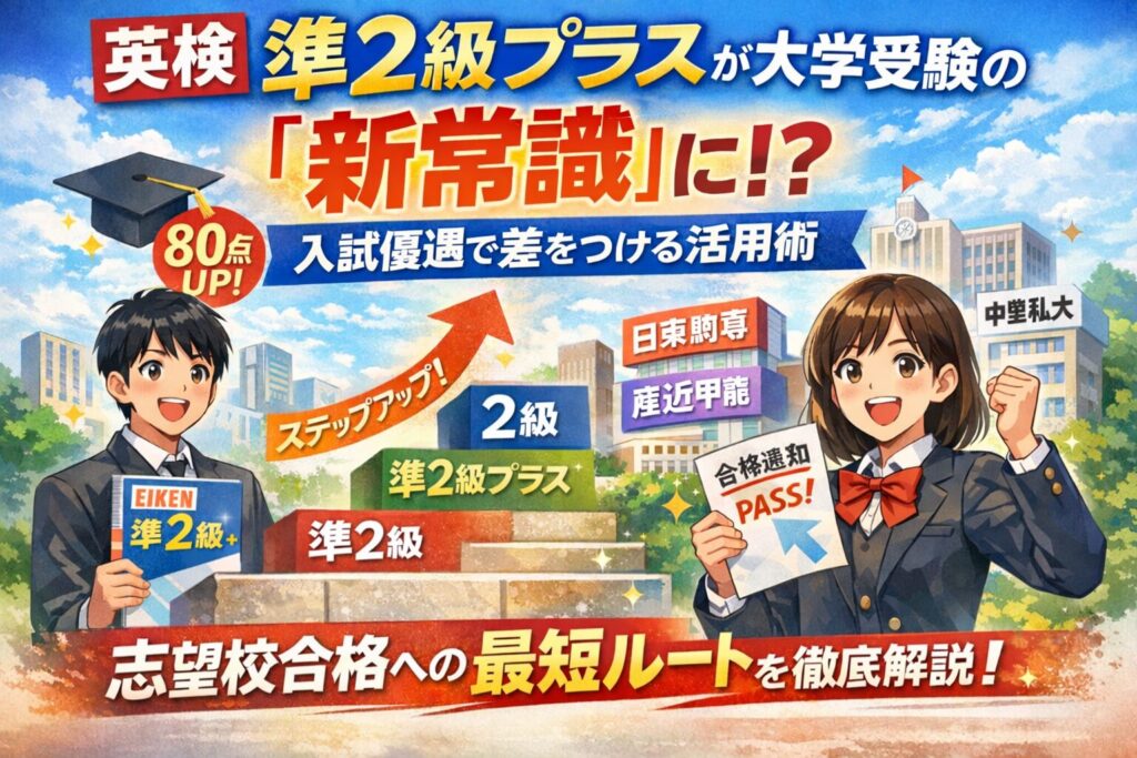 英検準２級プラス　大学受験の新常識