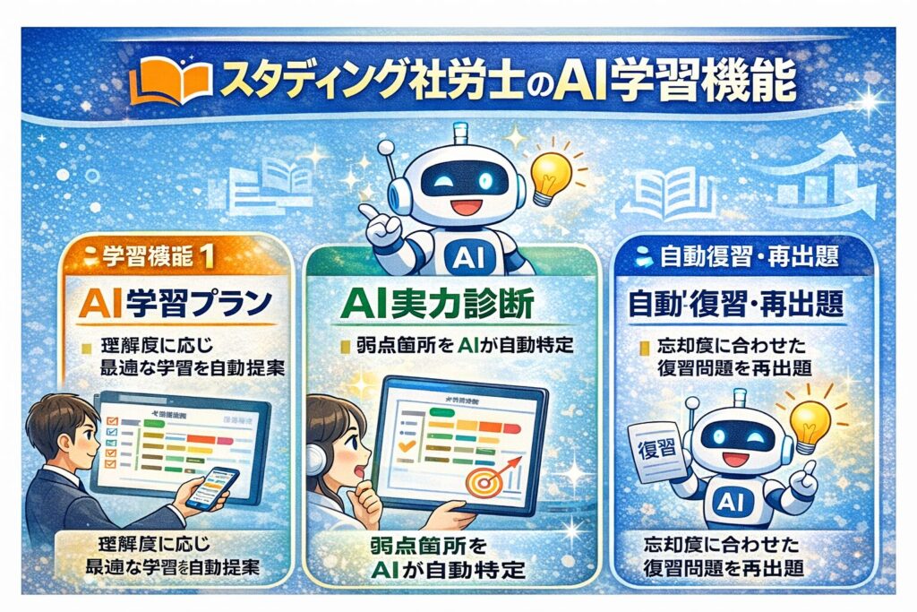 スタディング　Ai学習機能