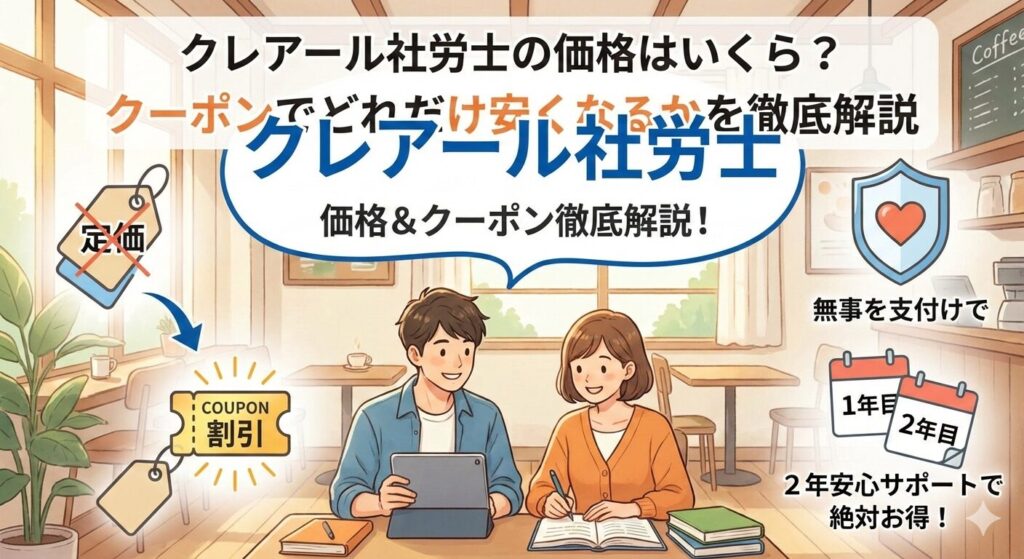 クレアール社労士　価格　クーポン