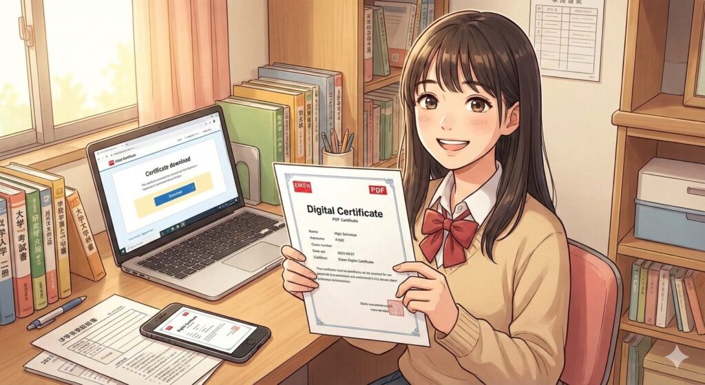 英検デジタル証明書