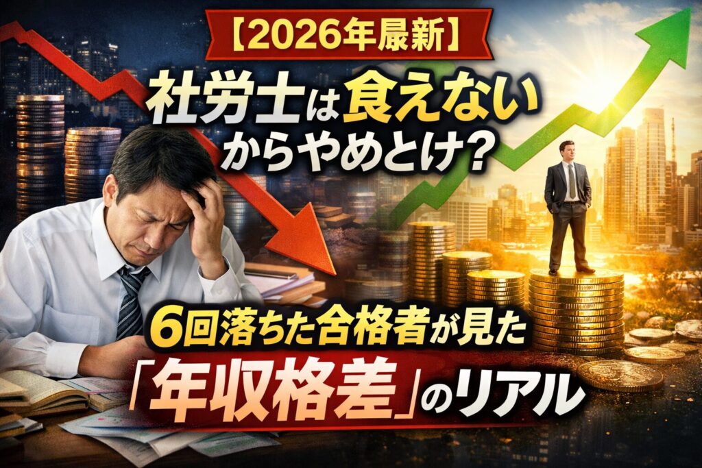 社労士食えないやめとけ