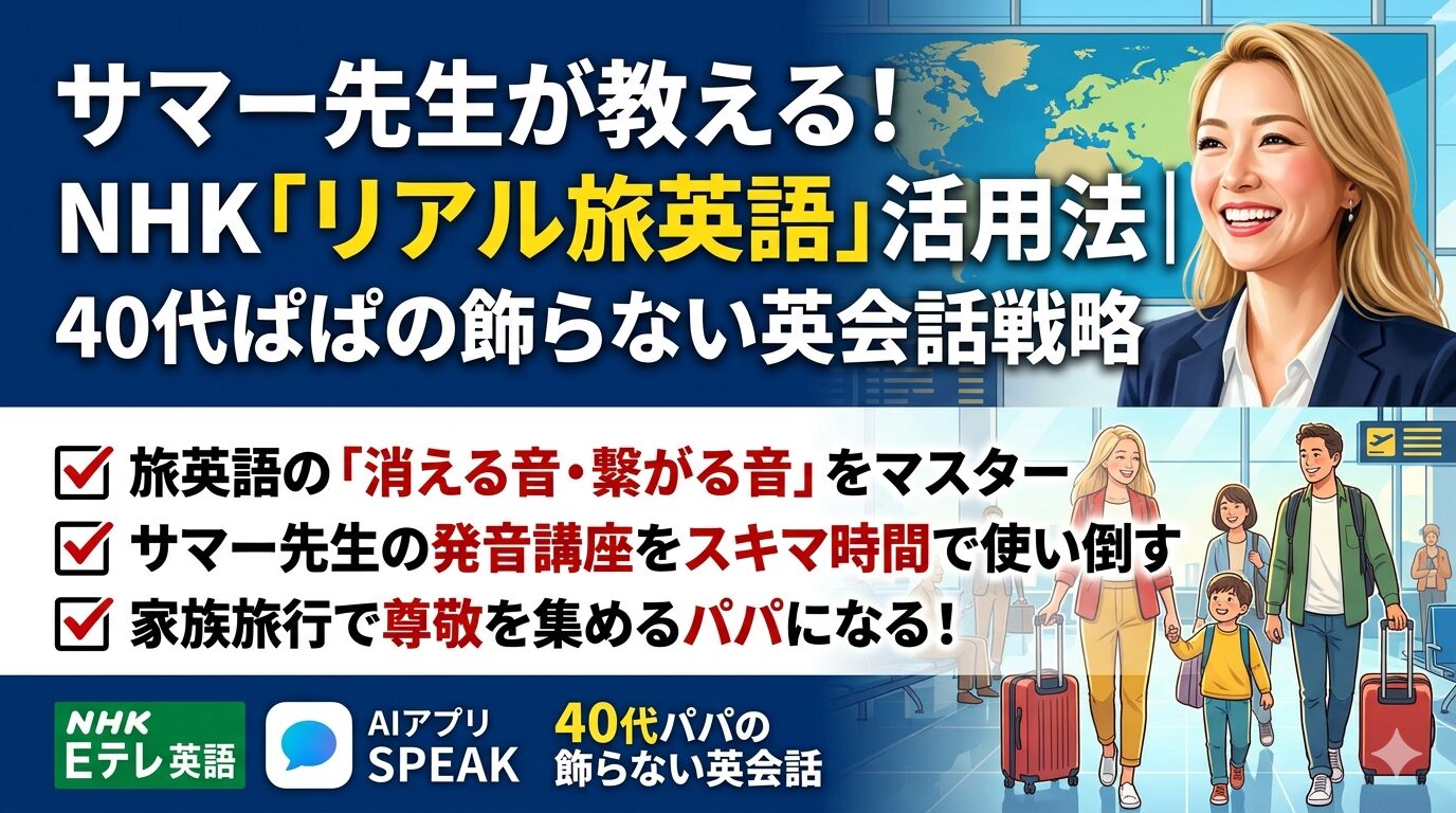 会話が続くリアル旅英語