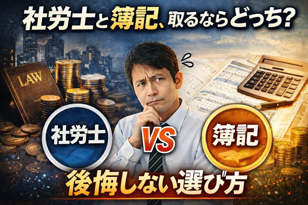 社労士VS簿記